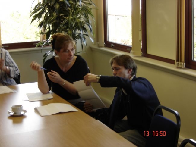 DSC00311 Training delegates in classroom