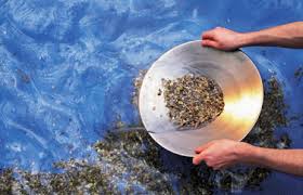 Panning for gold