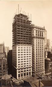 A skyscraper under construction. Urban.